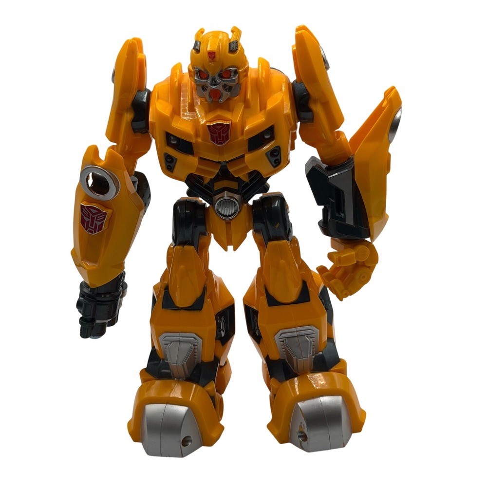 Hasbro Transformers Bumblebee Action Figure 2009 Yellow Autobot TESTED 10 Inch